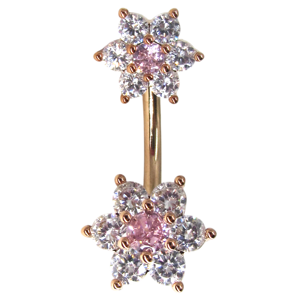 GOLD PLATED BELLY PIERCING