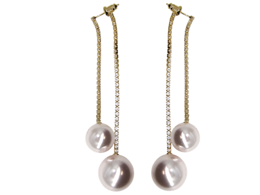 [2100701243787] GOLD PLATED EARRINGS