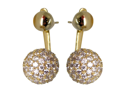 [2100701244111] GOLD PLATED EARRINGS