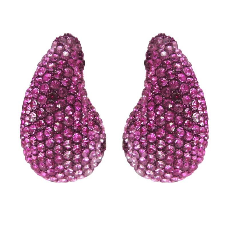RHODIUM PLATED EARRINGS