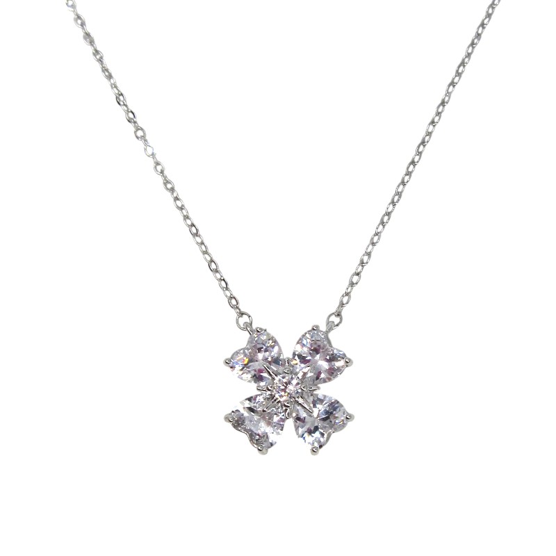 RHODIUM PLATED NECKLACE