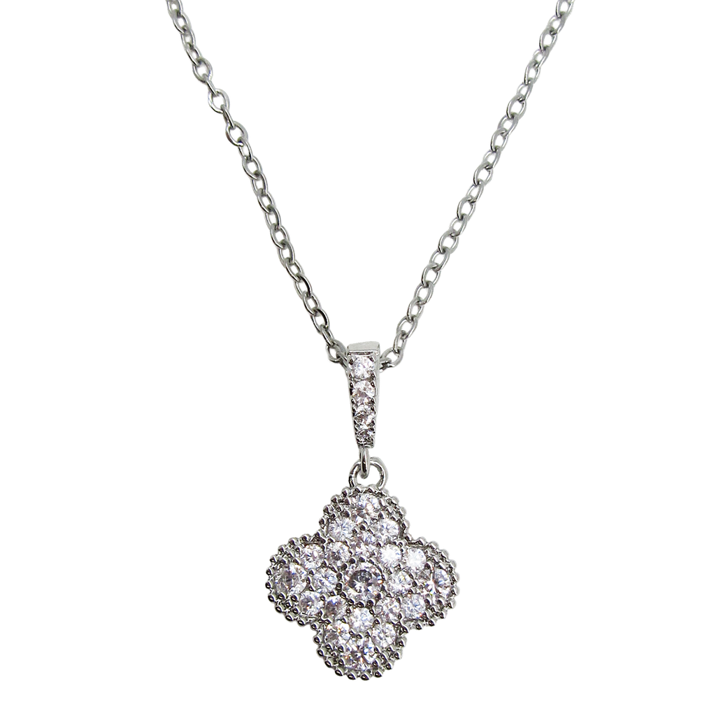 RHODIUM PLATED NECKLACE