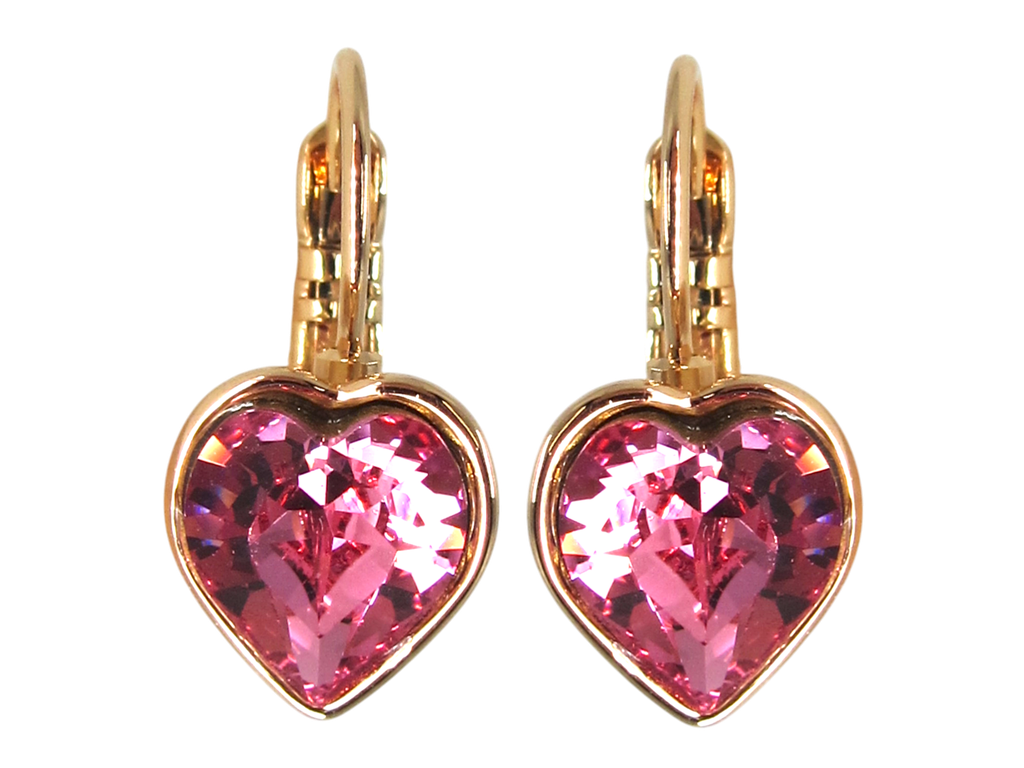 18K GOLD PLATED SWAROVSKI EARRINGS