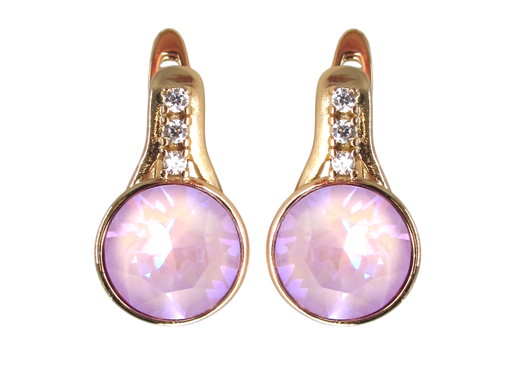 18K GOLD PLATED SWAROVSKI EARRINGS