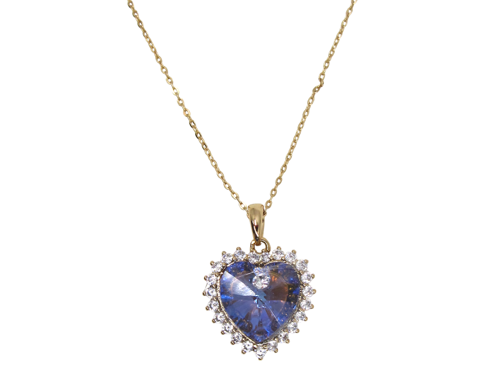 18K GOLD PLATED NECKLACE WITH SWAROVSKI ELEMENT