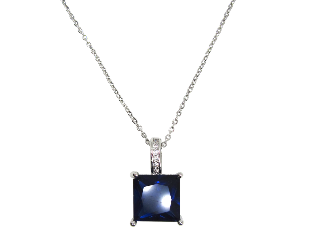 RHODIUM PLATED NECKLACE