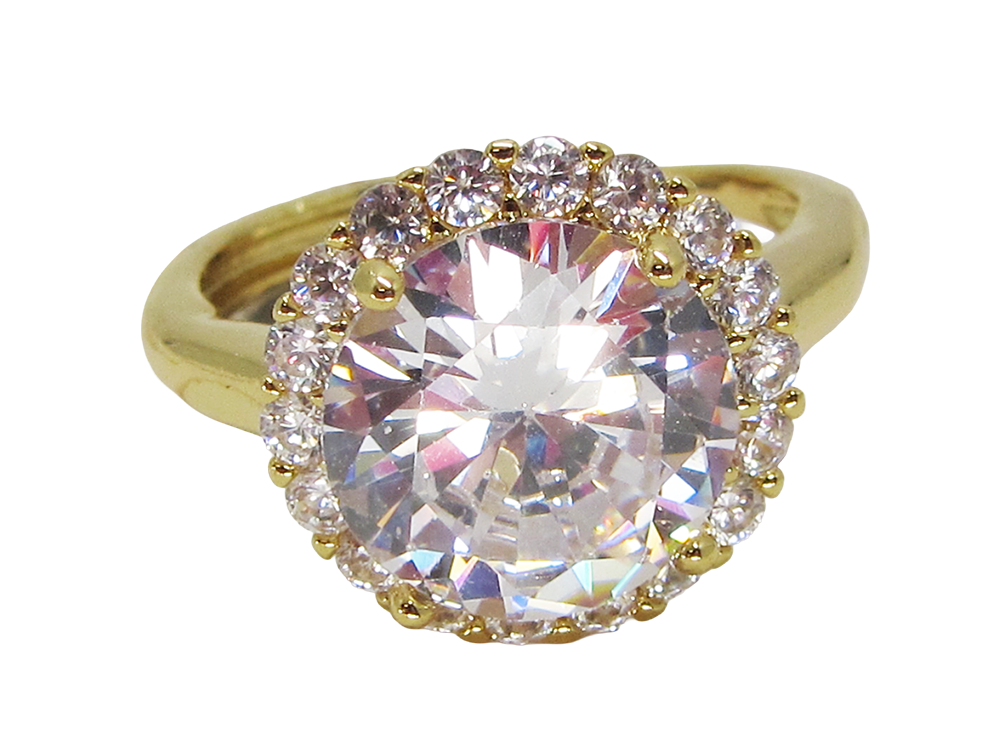 14K GOLD PLATED RING