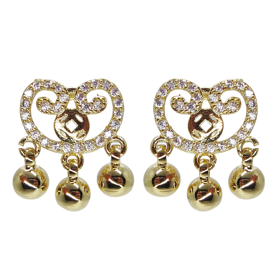 GOLD PLATED EARRINGS