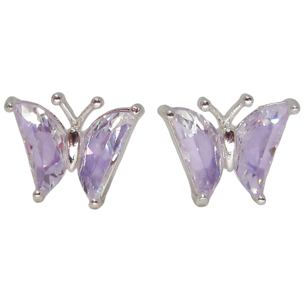 RHODIUM PLATED EARRINGS