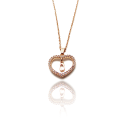 18K ROSE GOLD PLATED NECKLACE