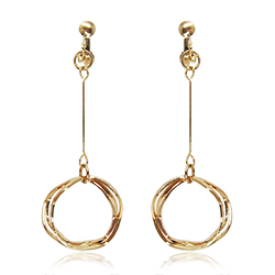 [2100100029500] CLIP ON EARRINGS