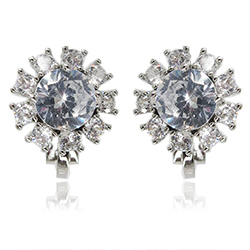 [2100100030490] CLIP ON EARRINGS