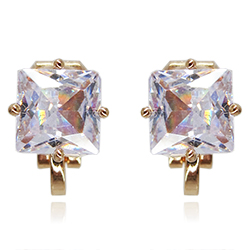 [2100100030872] CLIP ON EARRINGS