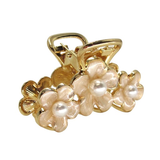 [2150800073938] HAIR CLAMP WITH PEARLS