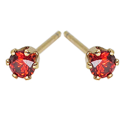 [2100701192306] 18K GOLD PLATED EARRINGS