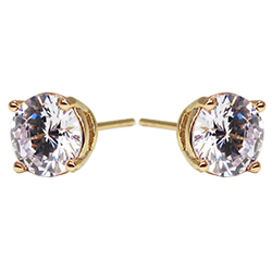 [2100701192443] 18K GOLD PLATED EARRINGS