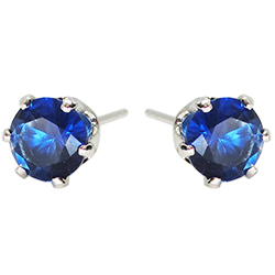 [2100701192559] RHODIUM PLATED EARRINGS
