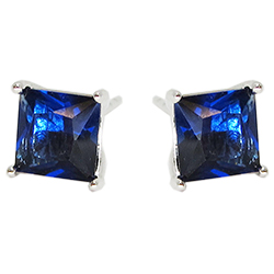 [2100701192610] RHODIUM PLATED EARRINGS