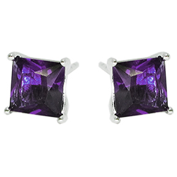 [2100701192641] RHODIUM PLATED EARRINGS