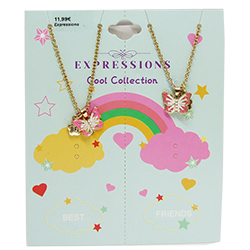 [2110301193566] BEST FRIENDS NECKLACE