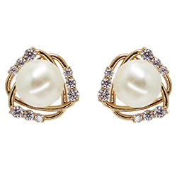 [2100701197943] 18K GOLD PLATED EARRINGS
