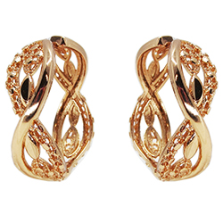 [2100701201756] 18K GOLD PLATED EARRINGS