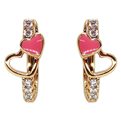 [123384] 18K GOLD PLATED EARRINGS