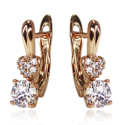 [123389] 18K GOLD PLATED EARRINGS