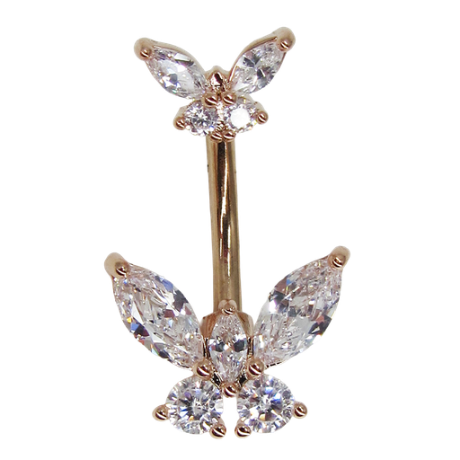 [2130101204156] GOLD PLATED BELLY PIERCING