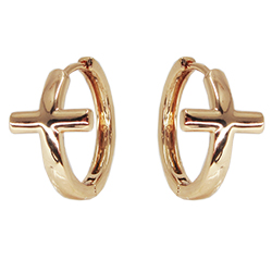 [2100701206348] 18K GOLD PLATED EARRINGS