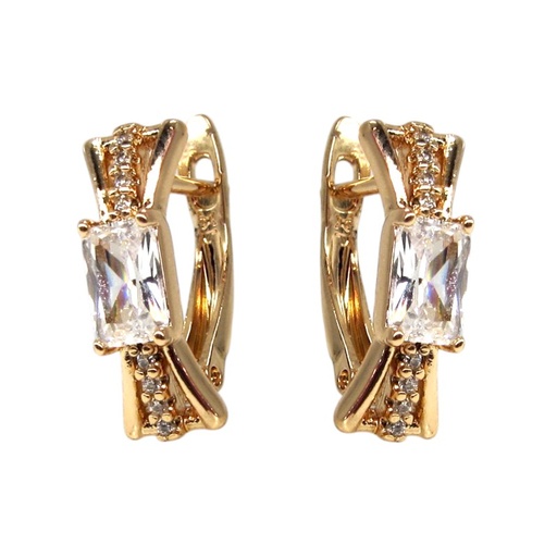 [2100701210109] 18K GOLD PLATED EARRINGS
