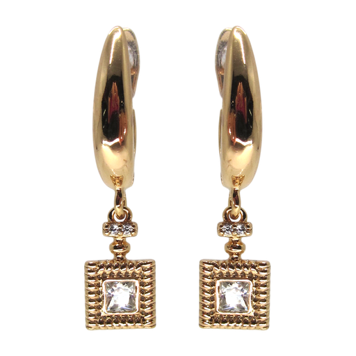 [2100701210260] 18K GOLD PLATED EARRINGS