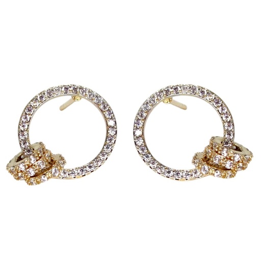 [2100701210413] 18K GOLD PLATED EARRINGS
