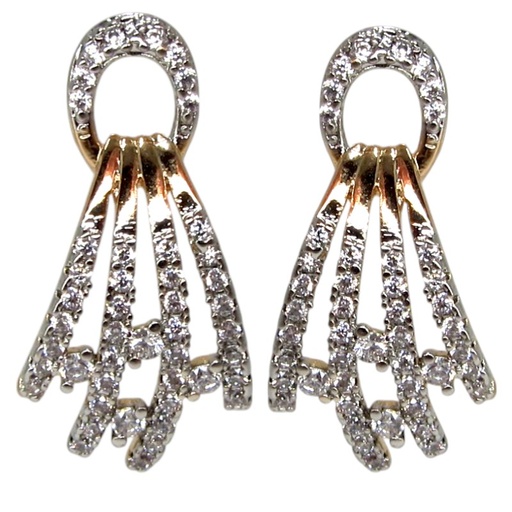 [2100701210444] 18K GOLD PLATED EARRINGS