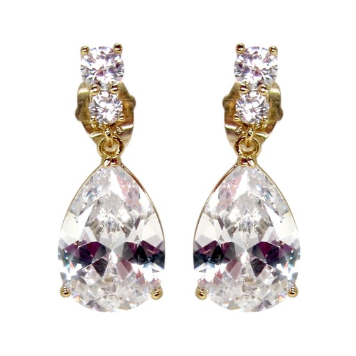 [2100701210499] 18K GOLD PLATED EARRINGS