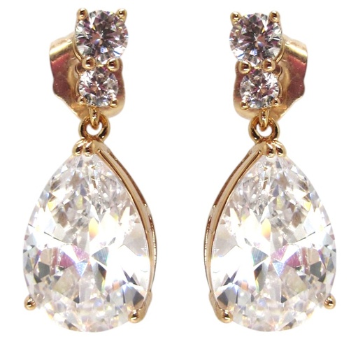 [2100701210529] 18K GOLD PLATED EARRINGS
