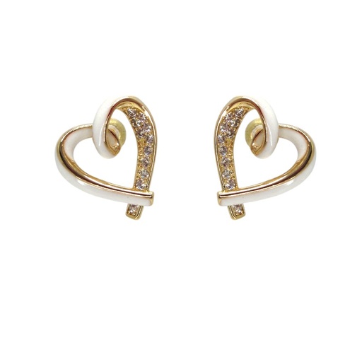 [2100701210987] 18K GOLD PLATED EARRINGS