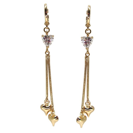 [2100701211182] 18K GOLD PLATED EARRINGS