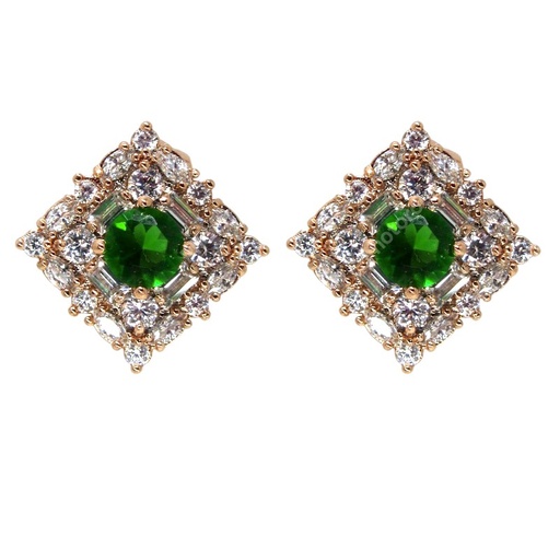[2100701211335] 18K GOLD PLATED EARRINGS