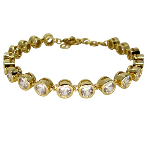 [2240101216216] 14K GOLD PLATED BRACELET