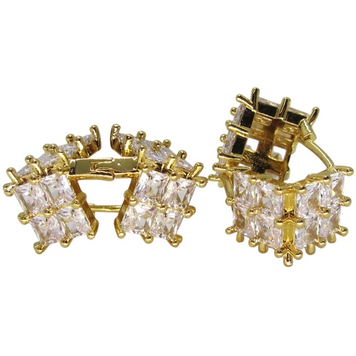 [2100701216668] 14K GOLD PLATED EARRINGS