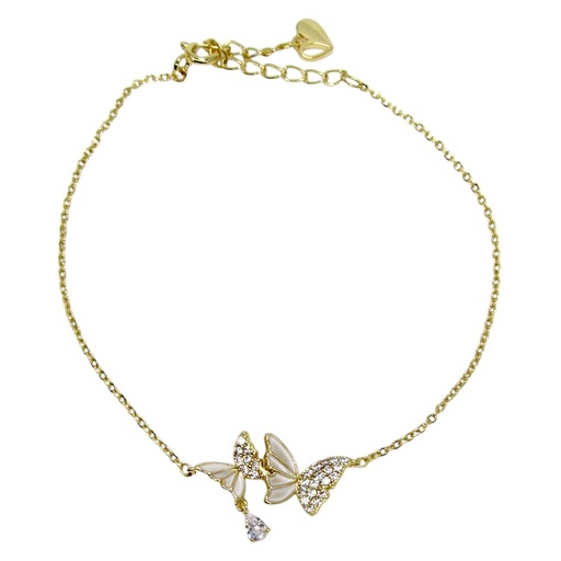 [2240101218135] 14K GOLD PLATED BRACELET