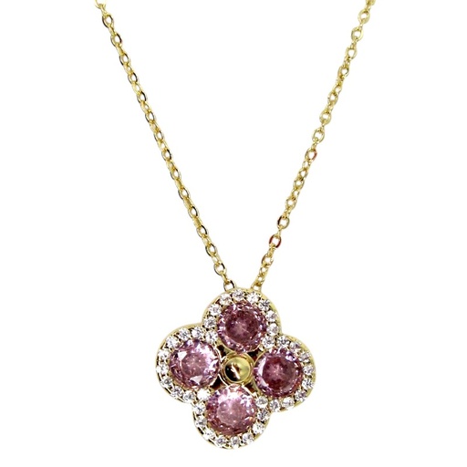 [2110701218241] 14K GOLD PLATED NECKLACE