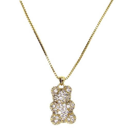 [2110701218333] 14K GOLD PLATED NECKLACE