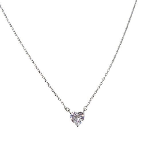 [2110701218463] RHODIUM PLATED NECKLACE