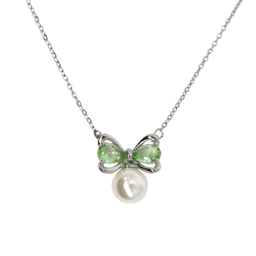 [2110701218531] RHODIUM PLATED NECKLACE