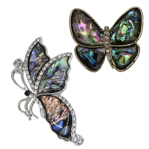 [2140201221564] BUTTERFLY BROOCH