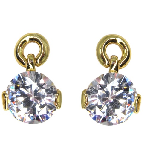 [2100701223642] 14K GOLD PLATED EARRINGS