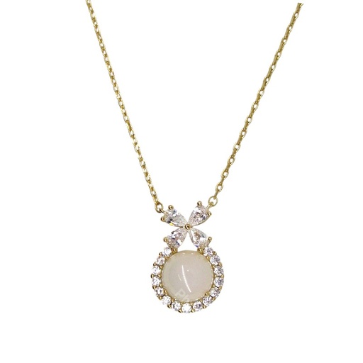 [2110701224488] 14K GOLD PLATED NECKLACE