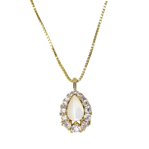 [2110701224754] 14K GOLD PLATED NECKLACE